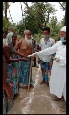 Madrasah Zeenatul Quran Covid - 19 Iftar packs for West Bengal