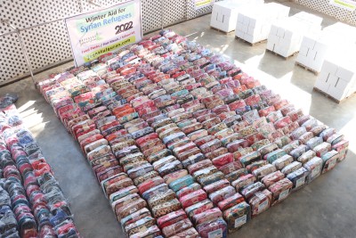 Madrasah Zeenatul Quran Blankets, School kits and Food Packs