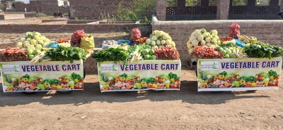 Madrasah Zeenatul Quran Fruit Cart with Fruit