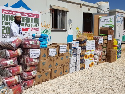 Madrasah Zeenatul Quran Food Packs Distribution (1)