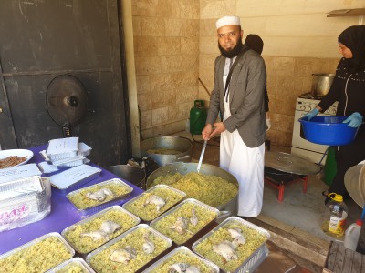 Madrasah Zeenatul Quran Hot Meals distribution