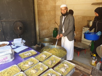 Madrasah Zeenatul Quran Hot Meals distribution